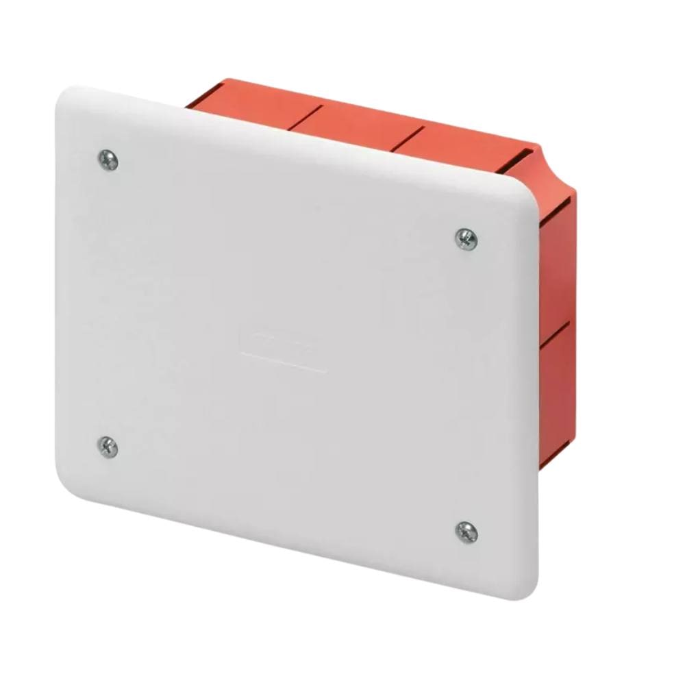 Gewiss cassette da incasso serie 48 in tecnopolimero con coperchio bianco *** dimensioni : 118 x 96 x 50 millimetri