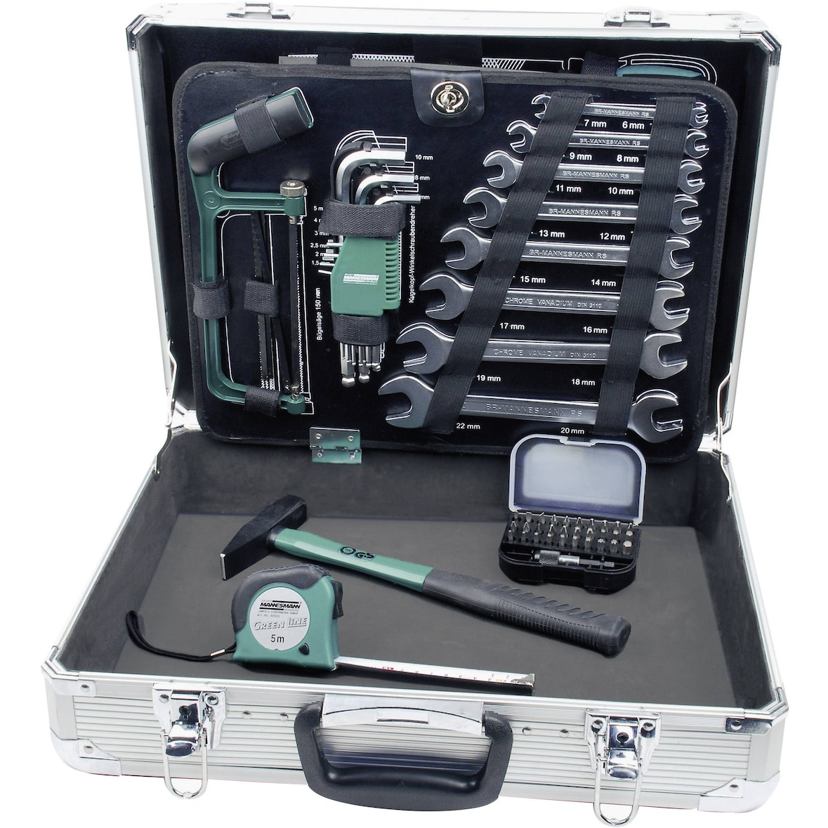Br?der Mannesmann M29075 Heimwerker Werkzeugkoffer best?ckt 108teilig