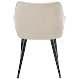 thumbnail of Stuhl Tanna Samt creme