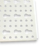 thumbnail of Pannello forato porta utensili da appendere a muro in acciaio 100x50 cm -  Rosso