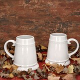 thumbnail of 2er Set Residenz-Krug mit Henkel 0,5 Liter konisch Keramik