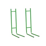 thumbnail of Rack de armazenamento de toras de lenha, tamanho fixo, 20 x 90 x 120cm, serviço pesado, verde