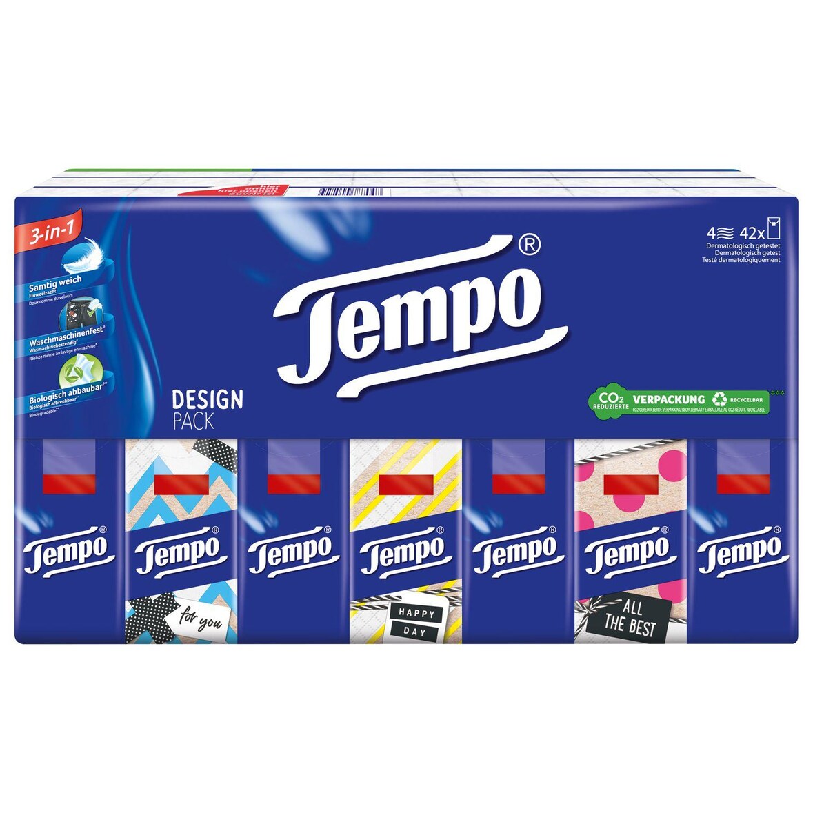 Tempo Zakdoekjes 8X42X10 St