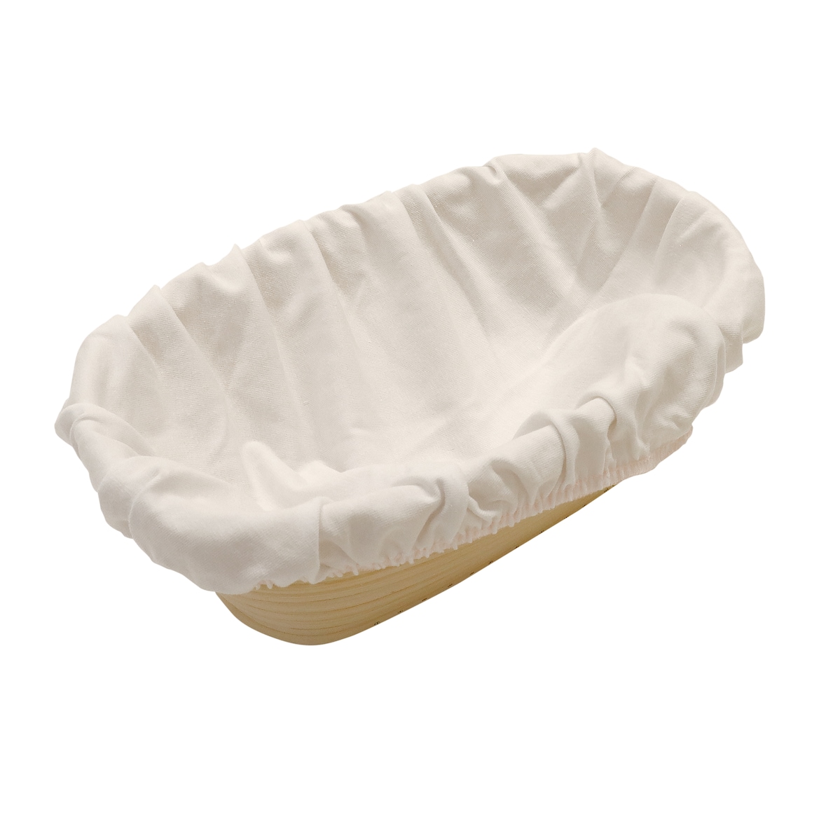 Schneider - Gärtücher für rechteckige Gärkörbe 13x35 cm, Material: 95 % Baumwolle, 5 % Elastomer