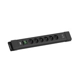 thumbnail of BACHMANN CONNECTUS 6xUTE, 1xSchalter 1xUSB A/C 22W 2,0m CEE7/7 Schwarz