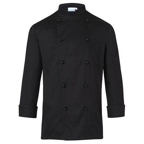 Kochjacke Basic | Karlowsky Fashion GmbH | Black| XXL