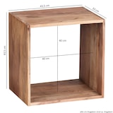 thumbnail of Cube Massivholz Regal Beistelltisch Tisch Holzcube Würfelregal Couchtisch