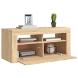 thumbnail of vidaXL TV-Schrank mit LED-Leuchten Sonoma-Eiche 90x35x40 cm