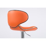 thumbnail of Lot de 2 tabourets de bar Las Vegas V2 similicuir Orange/Chrome