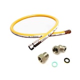 thumbnail of Flexible gaz tubogaz naturel/propane nf d36-123 embout inox