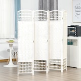 thumbnail of HOMCOM Biombo de 6 Paineis Separador de Ambientes Dobrável 242x170cm Divisória de Habitações de Fibra de Papel  Branco