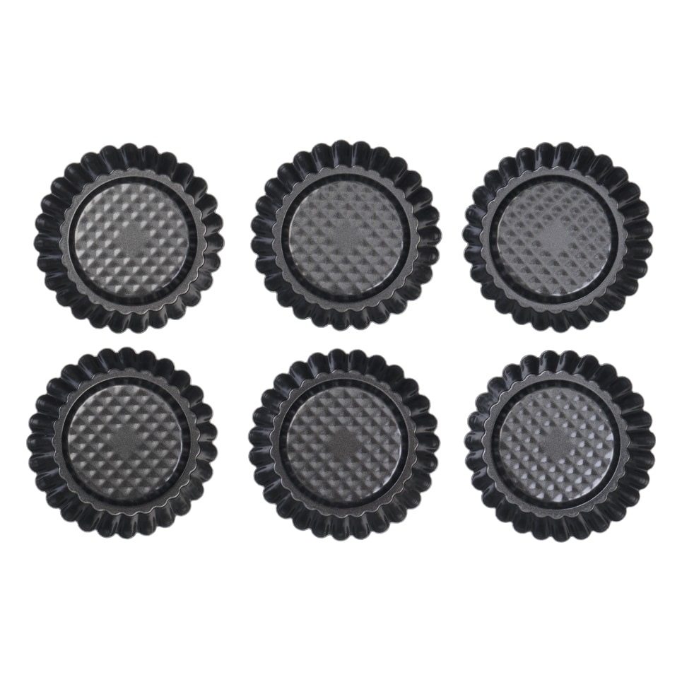 6 tartelettes 'pro-clean' ø10cm eva