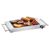thumbnail of Grillplaat | Elektrisch | GP1200 | 1.2kW | Glasveld 385(b)x285(d)mm | 640x365x63(h)mm