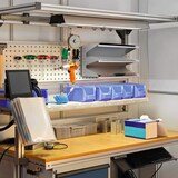 thumbnail of Durable Sortierreck 3tlg A4/Folio gr aus Metall