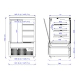 thumbnail of Nero 1.4 gekoelde vitrine