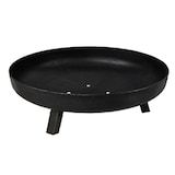 thumbnail of Feuerschale Stahl Lagerfeuer klappbare Füße Feuerstelle Holzfeuerschale Ø 100cm : Ø 100 cm