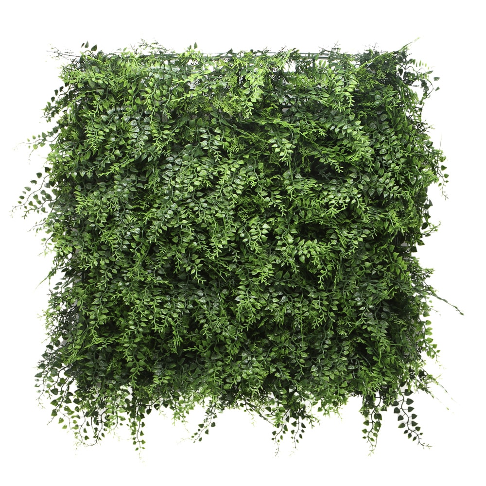 Pannello vegetale / parete / giardino verticale LEAFLUXE 2 50 x 50 cm verde hjh LIVING