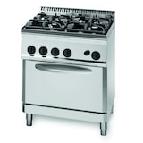 thumbnail of Gas-Herd mit 4 Brenner und Gas Backofen