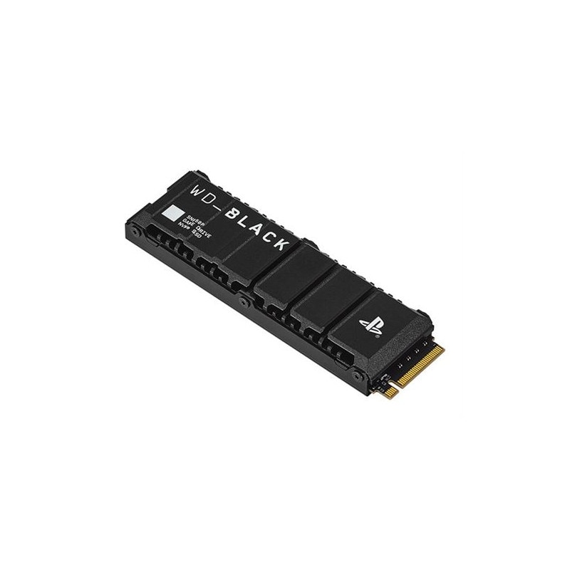 Disque Ssd Interne Sandisk Wd Black Sn850p Wdbbyw0040 Nvme M.2 Pcie 4.0 4 To Ssd Pour Ps5 Noir Et Blanc