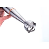 thumbnail of Batidora de mano Jata BT176 con doble cuchilla de acero inox. 1.000 W. Pie de acero inoxidable desmontable. Pulsador de potencia. Incluye vaso medidor