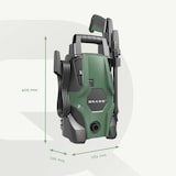 thumbnail of BRASQ Hogedrukreiniger HPW 105 - Terrasreiniger - Hogedrukspuit - 1400 Watt - 105 bar - max. 426 liter / uur - Inclusief accessoires - Complete set