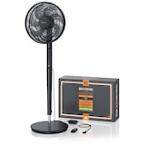thumbnail of Brandson Standventilator mit DC-Motor, Ventilator mit Fernbedienung, sehr leise, energiesparend, 60°, 90° und 120° Oszillation, Timer