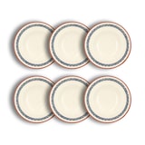 thumbnail of Novastyl - Lot 6 assiettes à pÂtes amatxi 28cm en faience blanc