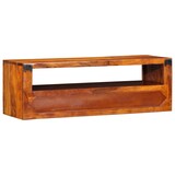 thumbnail of vidaXL TV-Wandschrank Mehrfarbig 90x30x30 cm Massivholz Akazie