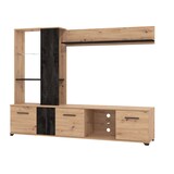 thumbnail of Bob Gardens parete attrezzata soggiorno quattro ante moderna minimal in legno cm 202 x 40 x 155,5 h - POLE Antracite