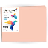thumbnail of Cartulina Salmon , Cartulina Grande 50x65cm Colores Claros e Intensos, Cartulinas Colores 180gr para Manualidades · m-office (10 Hojas)