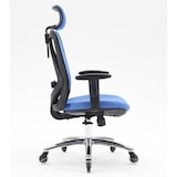thumbnail of OfficeSense OS1000 Ergonomischer Bürostuhl – Verstellbar, NEN-EN 1335 zertifiziert, inklusive verbesserter Rollen – Blau