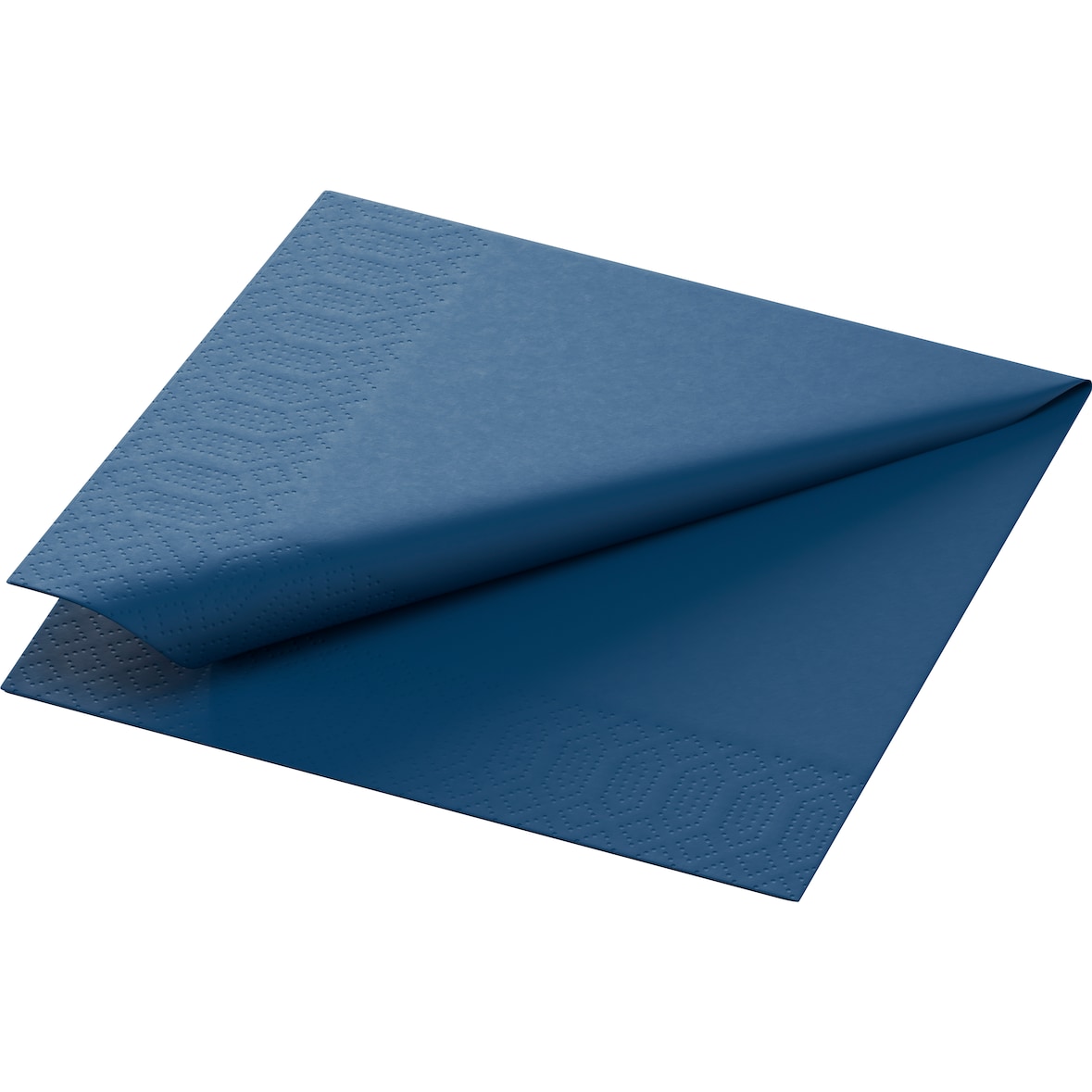 Duni Tissue-Serviette 24 x 24 cm Dunkelblau 3-lagig, 250 Stk