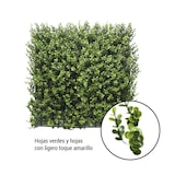 thumbnail of Bonerva | Jardín Vertical Artificial Buxus | Pack 4 Piezas 50x50cm (1m²)| Planta artificial decoración oficina, hotel, restaurante | MAL1202