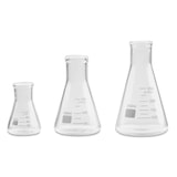 thumbnail of Steinberg Systems Material de vidrio de laboratorio - matraces Erlenmeyer - set de 3 piezas