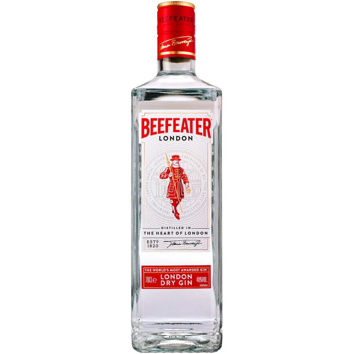 Beefeater London Dry Gin 40 % Vol. (0,7 l)