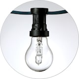 thumbnail of Illu- Party Garten Außenlichterkette 10m grün 30 Halogenlampen dimmbar