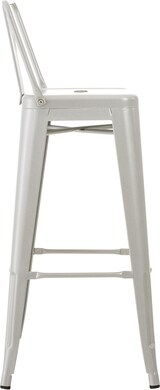 thumbnail of CHEFGASTRO 4er Set Barhocker ANDES HxBxT 96x44x43cm Metall Silber Barstuhl