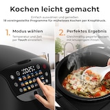 thumbnail of Balter MK-01 Reiskocher Multikocher mit 18 Programme, 4L Rice Cooker mit Fuzzy-Logic, Dampfgarer