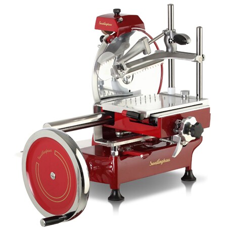 Affettatrice volano manuale - Mod. Maf250vol - lama ø 250 - taglio utile mm 185x150