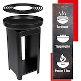 thumbnail of Churrasqueira ao ar livre 61x90cm - Teppanyaki Grill Plancha - Jardim a carvão e terraço - Cozinha ao ar livre ALPINA