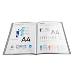 thumbnail of Exacompta - Réf. 88620E - Carton de 20 Protège-documents couverture carte semi rigide Teksto 40 vues - A4 - Couleurs assorties