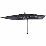 thumbnail of SIENA GARDEN  Stratos Stratos Ampelschirm silber/schwarz meliert 300x400cm