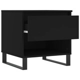 thumbnail of vidaXL Couchtisch Schwarz 50x46x50 cm Holzwerkstoff