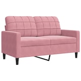 thumbnail of vidaXL 3-tlg. Sofagarnitur mit Kissen und Nackenrollen Rosa Samt