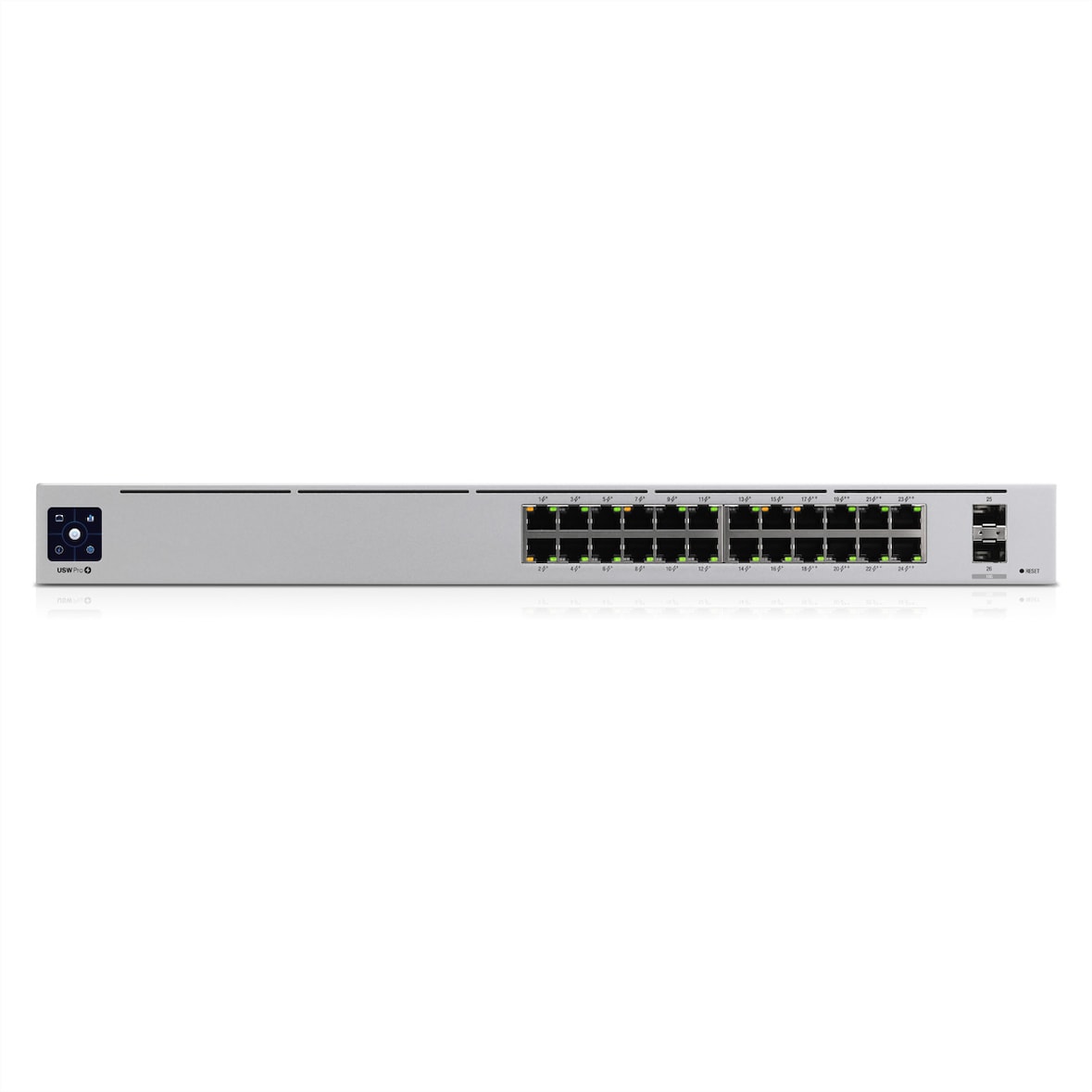 UBIQUITI USW-Pro-24-POE 802.3at/bt Gen2 24-Port PoE Gigabit Switch mit SFP+