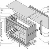 thumbnail of SCHROFF Komplettgehäuse, EMV-geschirmt - PROPAC PRO GEH.3HE 63TE 326T