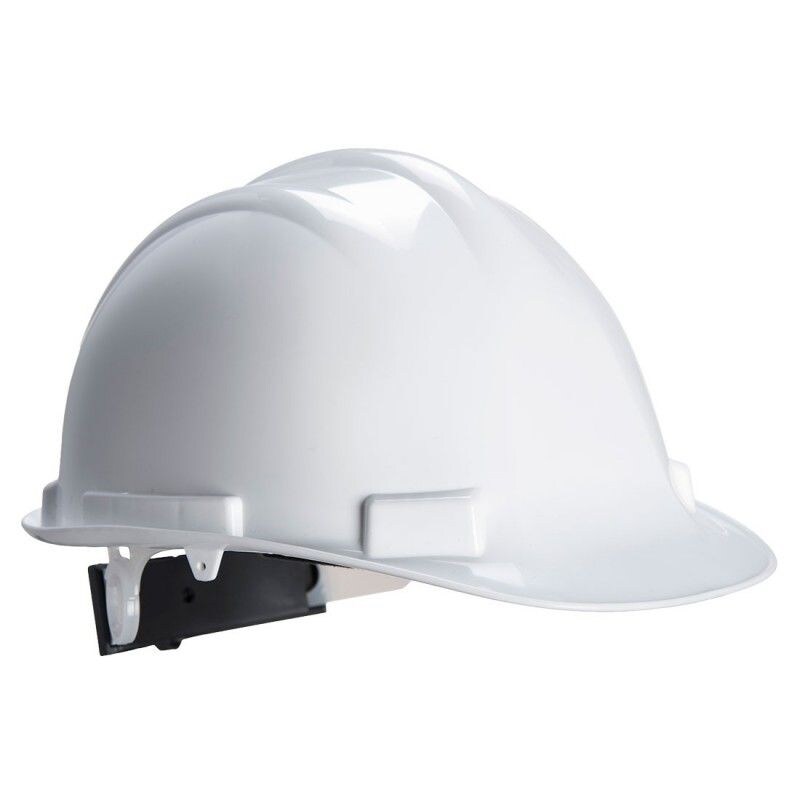 Portwest - Casque de sécurité EXPERTBASE non ventilé avec harnais 4 points plastique Blanc Taille Unique