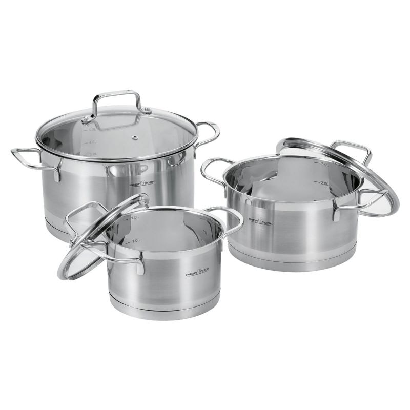 Conjunto de Cozinha ProfiCook KTS 1223, 6 Peças