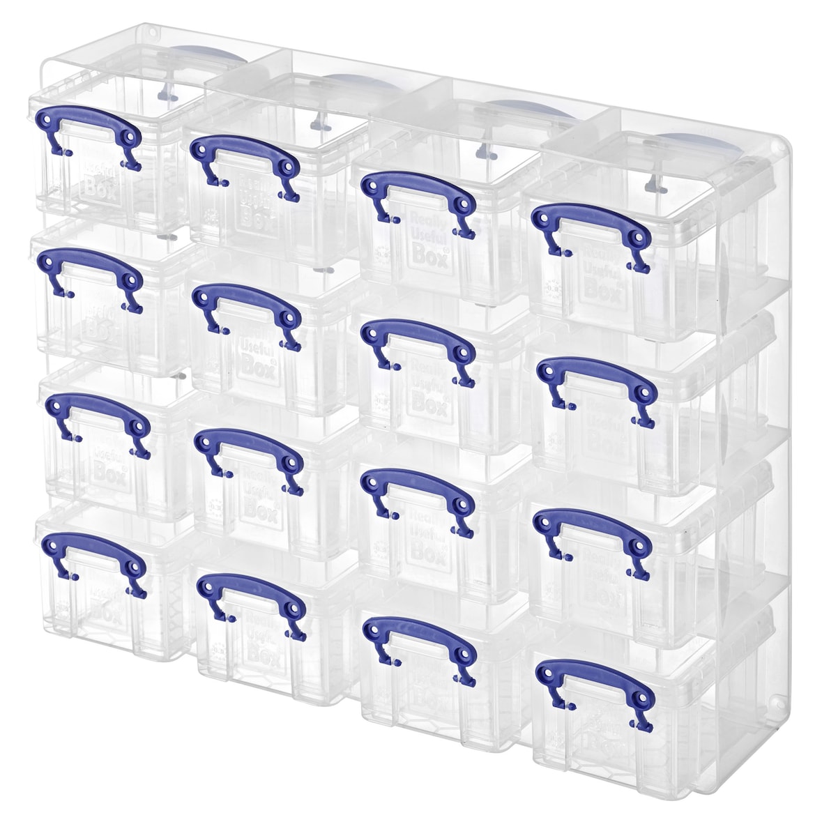 Really Useful Products Aufbewahrungsbox Transparent 16 x 0,3l