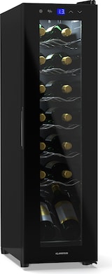 thumbnail of Klarstein Shiraz 14 Slim Uno Weinkühlschrank 14 Flaschen 5 - 18 °C Touch-Control Schwarz